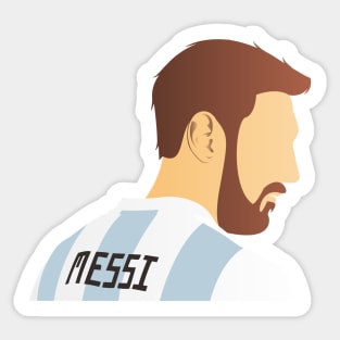 Lionel Messi vector Sticker